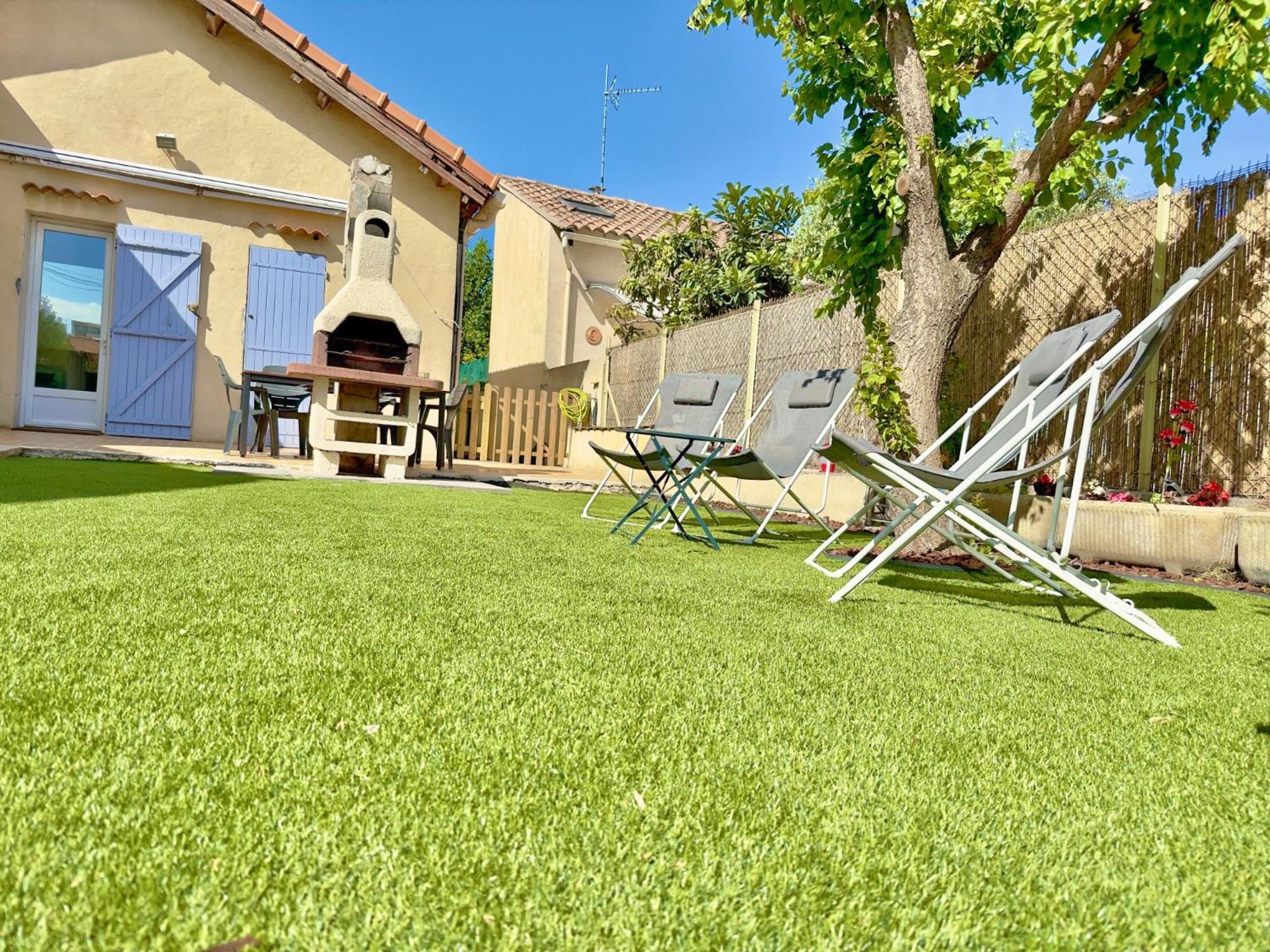Maison Confort & Silence, Jardin & Barbecue Marseille Kültér fotó