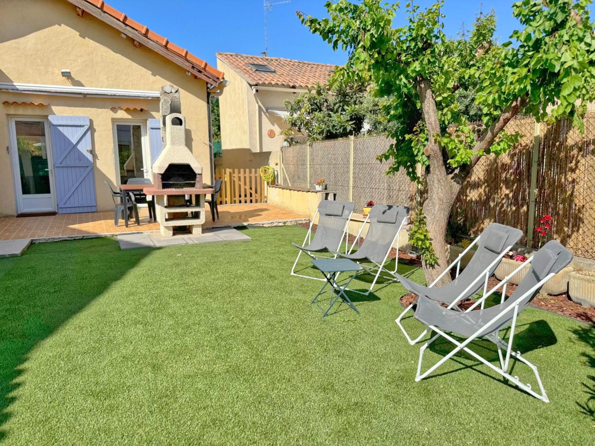 Maison Confort & Silence, Jardin & Barbecue Marseille Kültér fotó