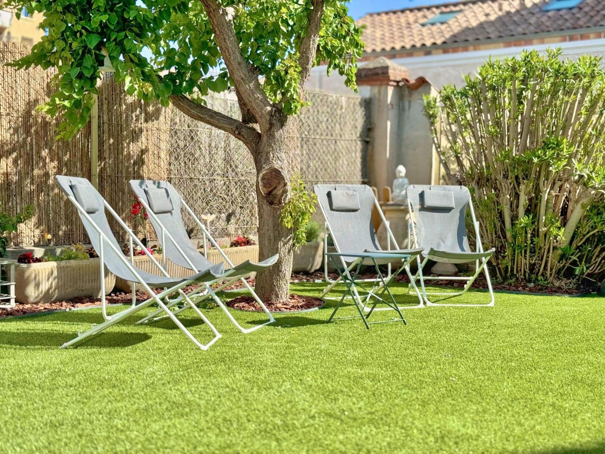 Maison Confort & Silence, Jardin & Barbecue Marseille Kültér fotó